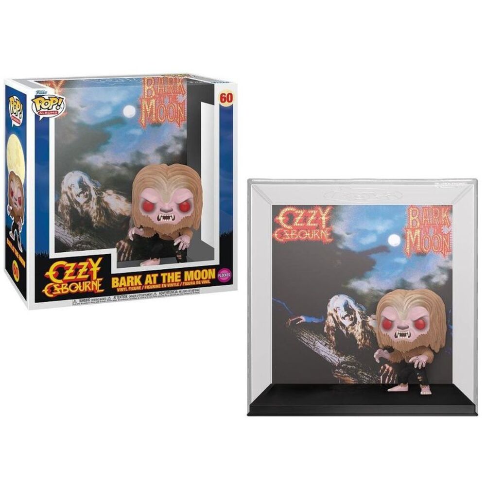 Ozzy Osbourne (Bark at the Moon) (Flocked) Funko Pop! Album